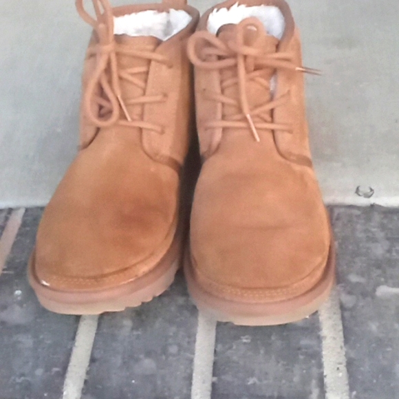 UGG Neumel II Chukka Boots Chestnut Suede Sherpa Plush  Cabincore Make Offer - Picture 5 of 6
